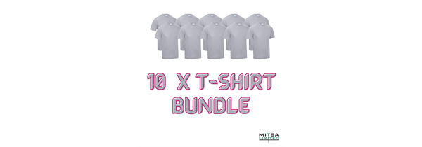 10 T-SHIRT BUNDLE