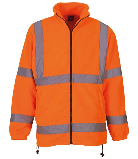 Hi-vis heavyweight fleece jacket (HVK08)