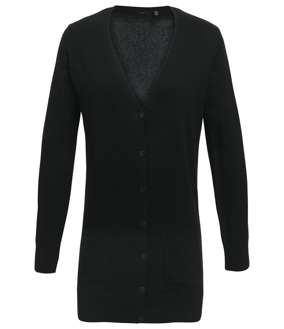 Women&#39;s longline knitted cardigan