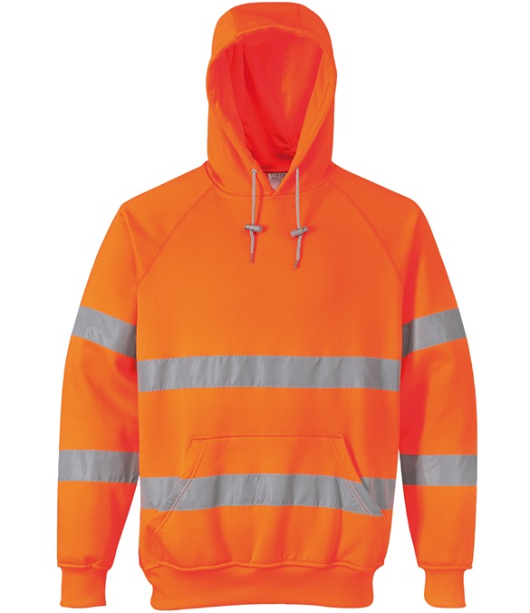 Hi-vis hooded sweatshirt (B304)