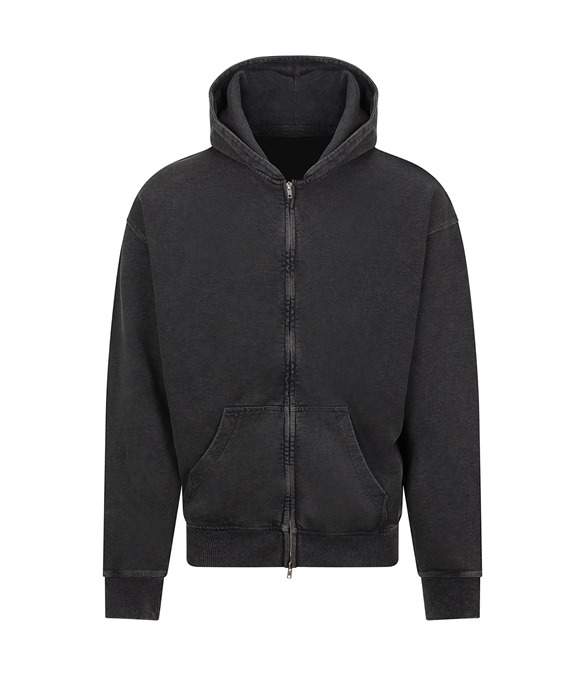 Vintage washed zoodie