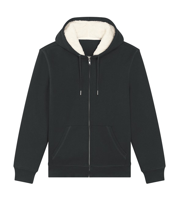 Unisex Hygger sherpa zip-through sweatshirt (STSU956)