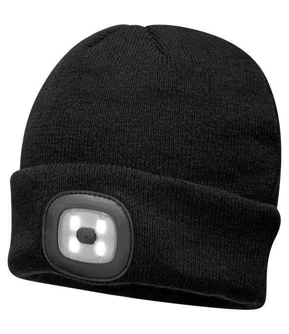 Beanie LED headlight USB rechargeable (B029)