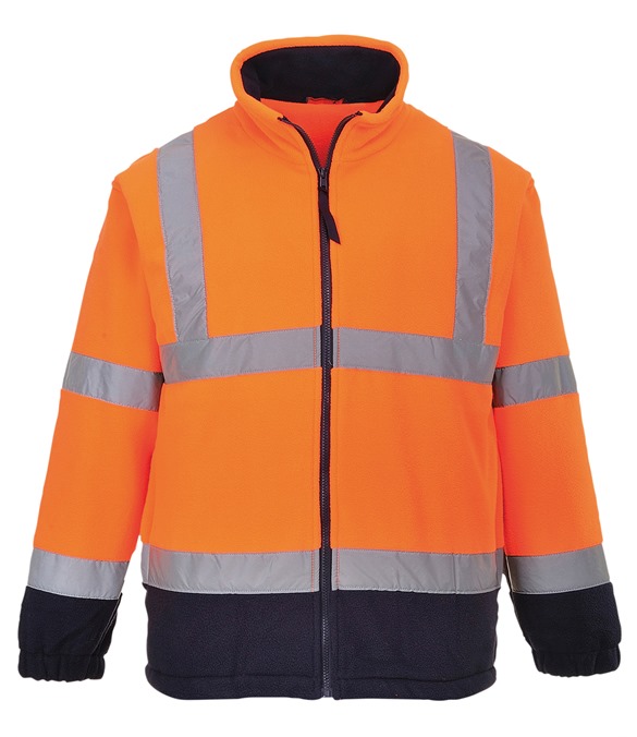 Hi-vis mesh-lined fleece (F300)