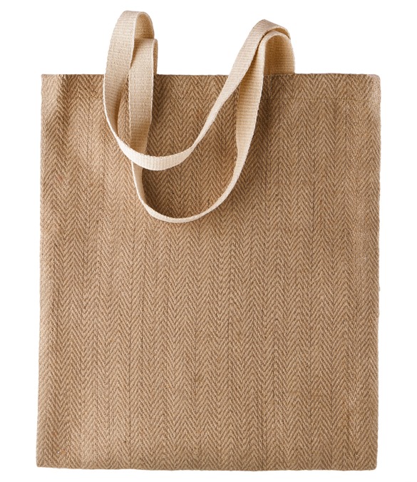 100% natural yarn dyed jute bag
