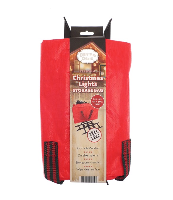 Deluxe tree lights storage bag