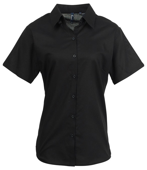 Women&#39;s signature Oxford short sleeve shirt