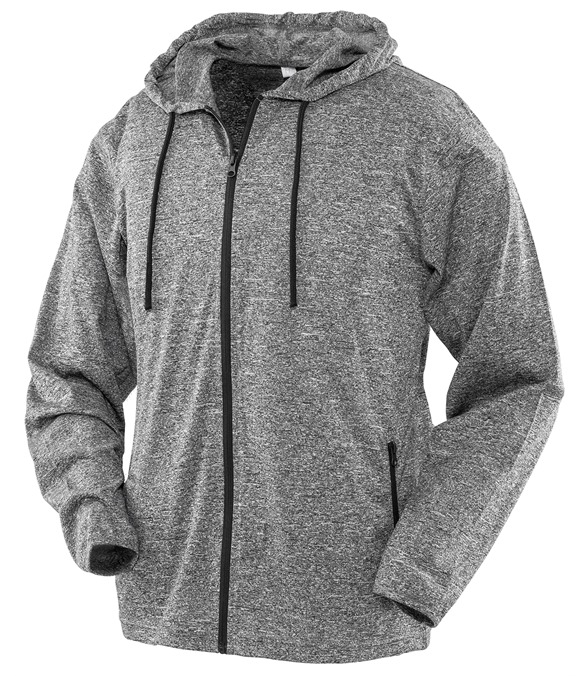 Women&#39;s hooded tee jacket