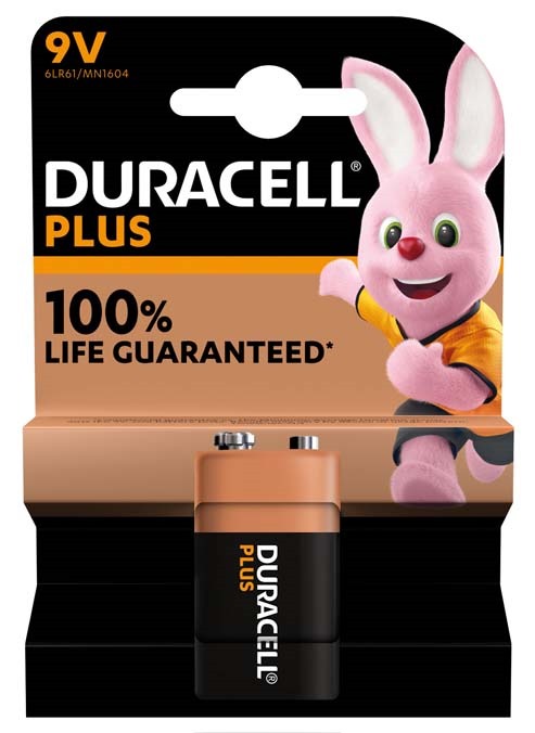 Duracell 9V battery