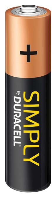 Simply by Duracell AAA 12-pack