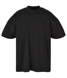 Oversized mock neck tee