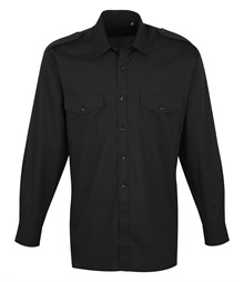 Long sleeve pilot shirt