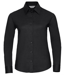 Women's long sleeve easycare Oxford shirt