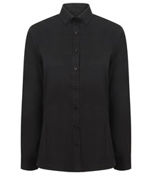 Women's modern long sleeve Oxford shirt
