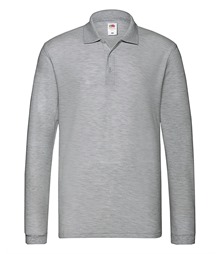 Premium long sleeve polo