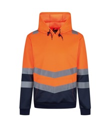 Pro hi-vis overhead hoodie
