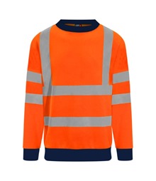 High visibility sweatshirt