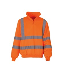 Hi-vis ? zip sweatshirt (HVK06)