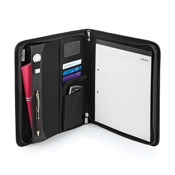 Burbank™ zipper portfolio