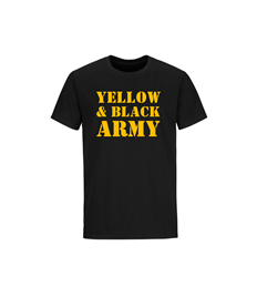 Yellow and Black army t-shirt