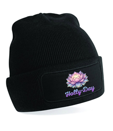 Holly-Day Patch Kids beanie
